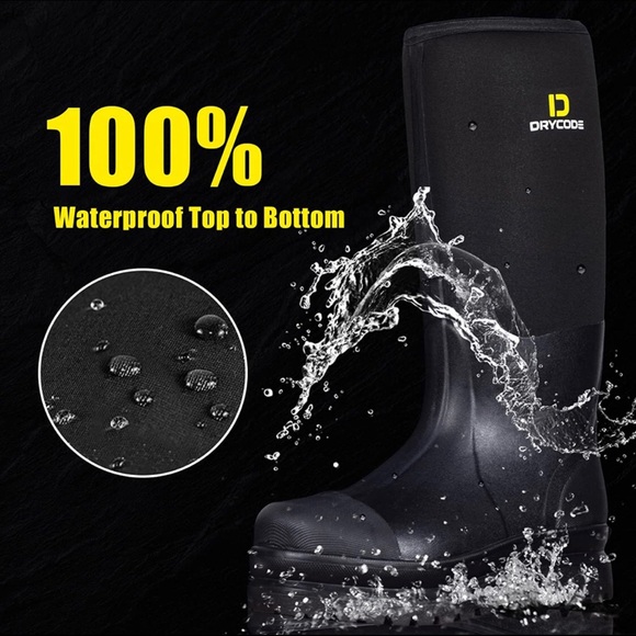 Men’s Waterproof Rubber Boots - Picture 6 of 8